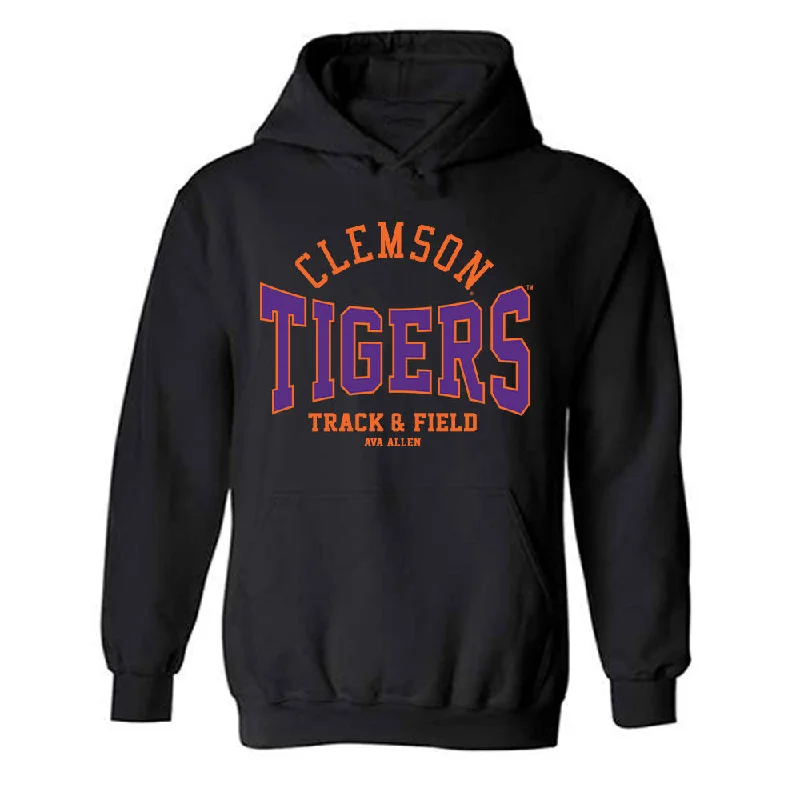 Clemson - NCAA Women's Track & Field : Ava Allen - Classic Fashion Shersey Hooded Sweatshirt Hoodie with Oversized Fit Loose Comfortable Clemson - NCAA Women's Track & Field : Ava Allen - Classic Fashion Shersey Hooded Sweatshirt Hoodie with Oversized Fit Loose Comfortable