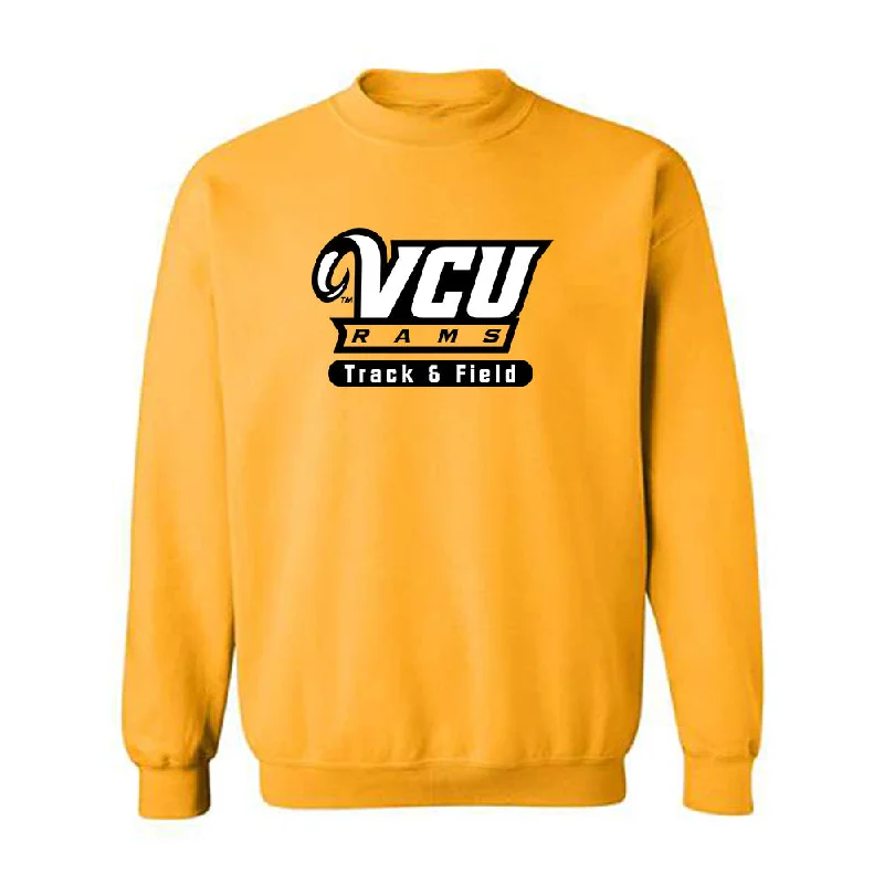 VCU - NCAA Women's Track & Field : Sanaa Wooden - Classic Shersey Crewneck Sweatshirt Hoodie with Bell Sleeves Flared Feminine VCU - NCAA Women's Track & Field : Sanaa Wooden - Classic Shersey Crewneck Sweatshirt Hoodie with Bell Sleeves Flared Feminine