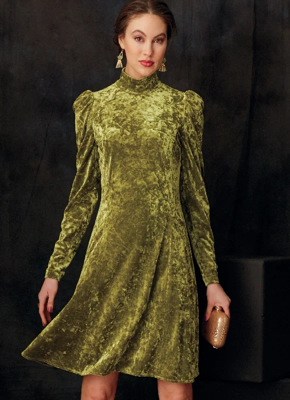 Vogue Pattern 9264 Misses'/Misses' Petite Knit, Fit-And-Flare Dresses Shift Classic Vintage Vogue Pattern 9264 Misses'/Misses' Petite Knit, Fit-And-Flare Dresses Shift Classic Vintage