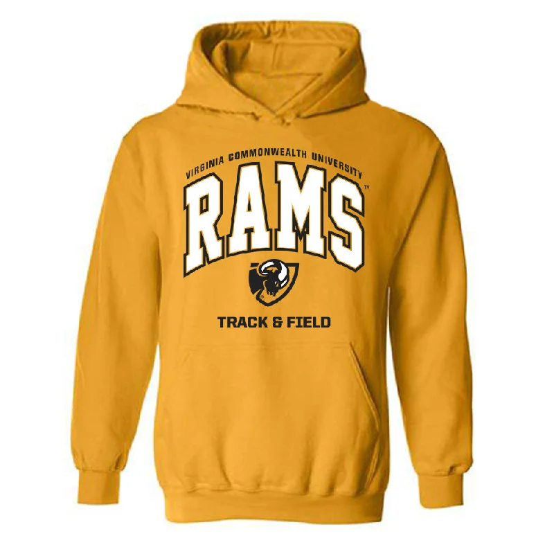 VCU - NCAA Women's Track & Field : Sanaa Wooden - Generic Shersey Hooded Sweatshirt Hoodie with Turtle Neck Cozy Winter VCU - NCAA Women's Track & Field : Sanaa Wooden - Generic Shersey Hooded Sweatshirt Hoodie with Turtle Neck Cozy Winter