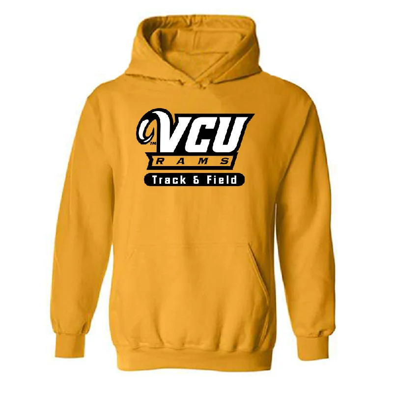 VCU - NCAA Women's Track & Field : Sanaa Wooden - Classic Shersey Hooded Sweatshirt Hoodie with High Neck Warm Protective VCU - NCAA Women's Track & Field : Sanaa Wooden - Classic Shersey Hooded Sweatshirt Hoodie with High Neck Warm Protective