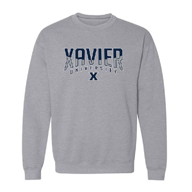 Xavier - NCAA Women's Track & Field : Alecia Kissoon - Generic Shersey Crewneck Sweatshirt Hoodie with Rolled Sleeves Casual Relaxed Xavier - NCAA Women's Track & Field : Alecia Kissoon - Generic Shersey Crewneck Sweatshirt Hoodie with Rolled Sleeves Casual Relaxed
