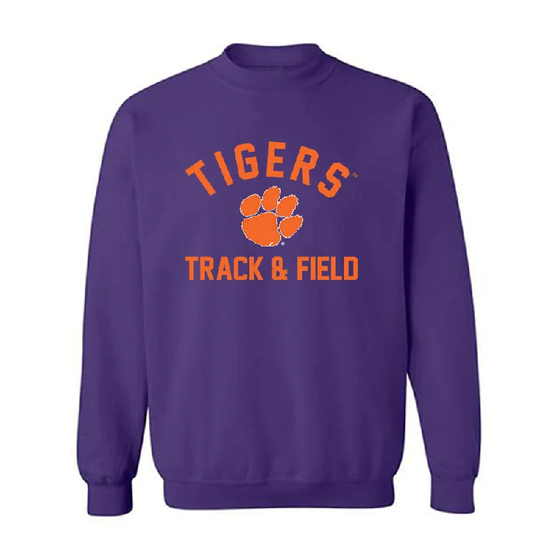 Clemson - NCAA Women's Track & Field : Ava Allen - Classic Shersey Crewneck Sweatshirt Hoodie with Tie-Dye Psychedelic Retro Clemson - NCAA Women's Track & Field : Ava Allen - Classic Shersey Crewneck Sweatshirt Hoodie with Tie-Dye Psychedelic Retro