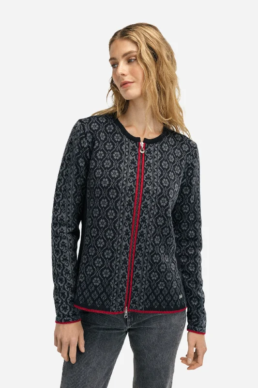 Dale of Norway - Singsaker Jacket - Redrose Chenille Fabric Brocade Fabric Lace Fabric Dale of Norway - Singsaker Jacket - Redrose Chenille Fabric Brocade Fabric Lace Fabric