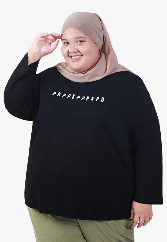 PKP Funny Malaysia Merdeka Tshirt - Black