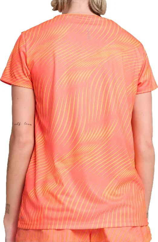 Puma Favourite Short Sleeve Womens Running Top - Orange