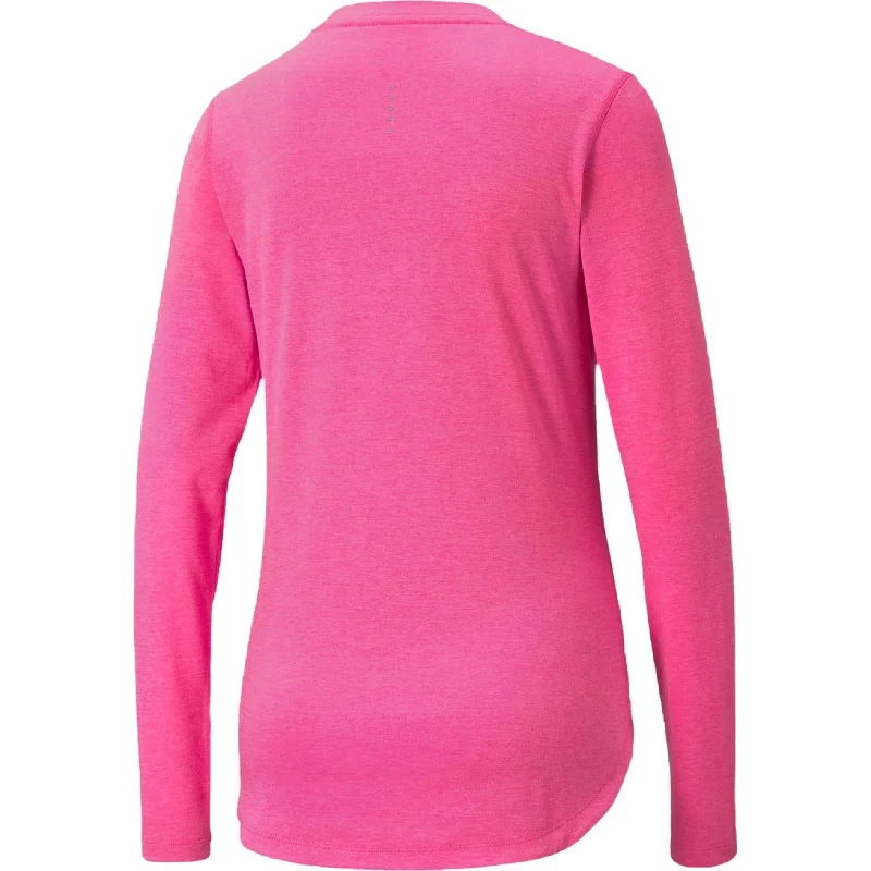 Puma Ignite Long Sleeve Womens Running Top - Pink