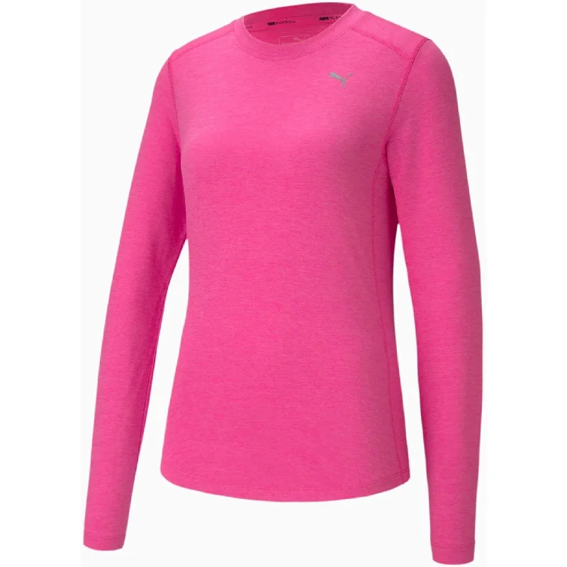 Puma Ignite Long Sleeve Womens Running Top - Pink