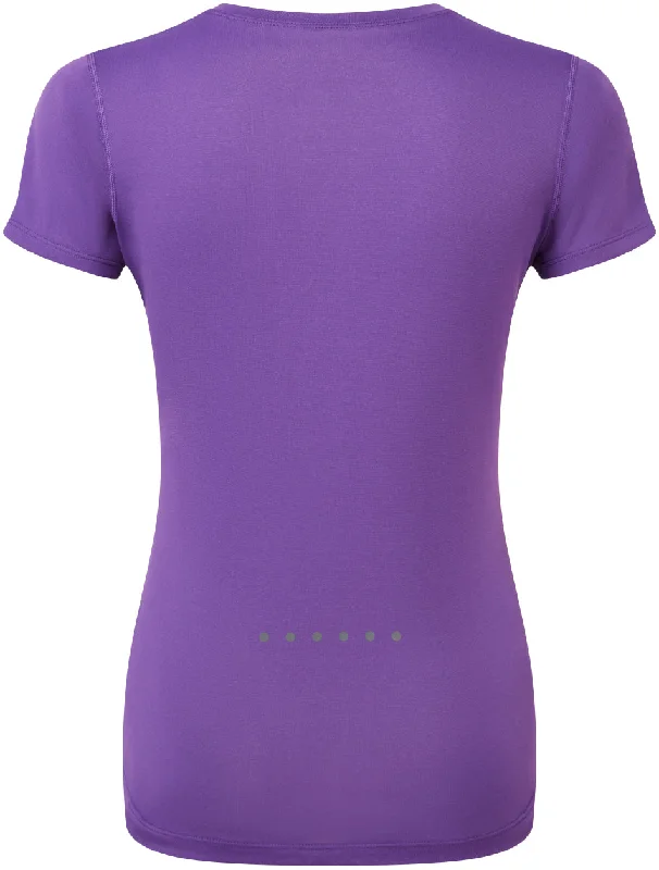 Ronhill Core Short Sleeve Womens Running Top - Purple