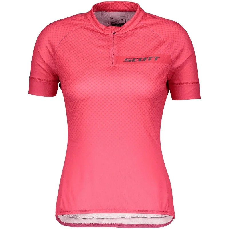 Scott Endurance 10 Short Sleeve Womens Cycling Jersey - Pink