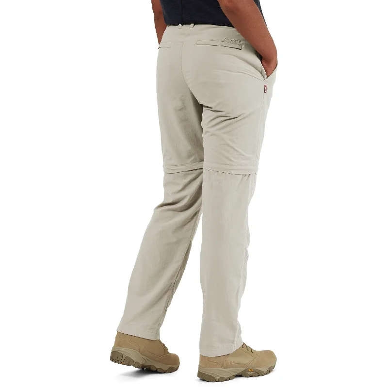 Craghoppers Nosilife Convertible III (Long) Womens Walking Trousers - Sand