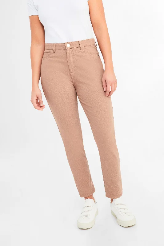 Pantalon coupe ajustée extensible 4 sens - Femme