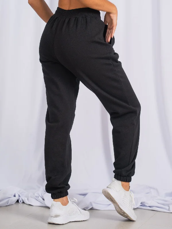 Unisex Track Pants - Black