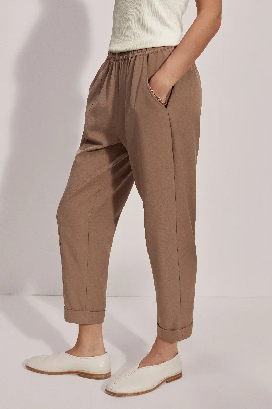 OAKLAND TAPER PANT TAUPE STONE