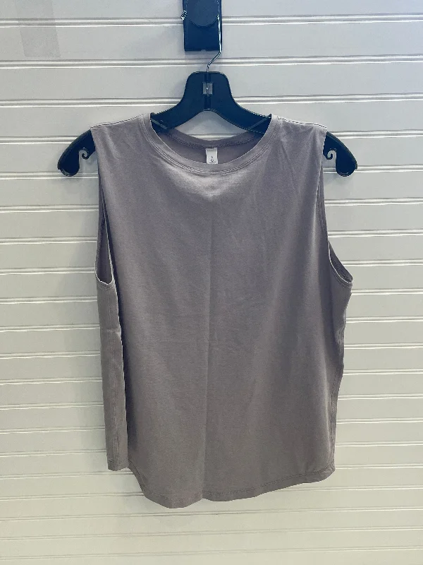 Beige Athletic Tank Top Lululemon, Size 6