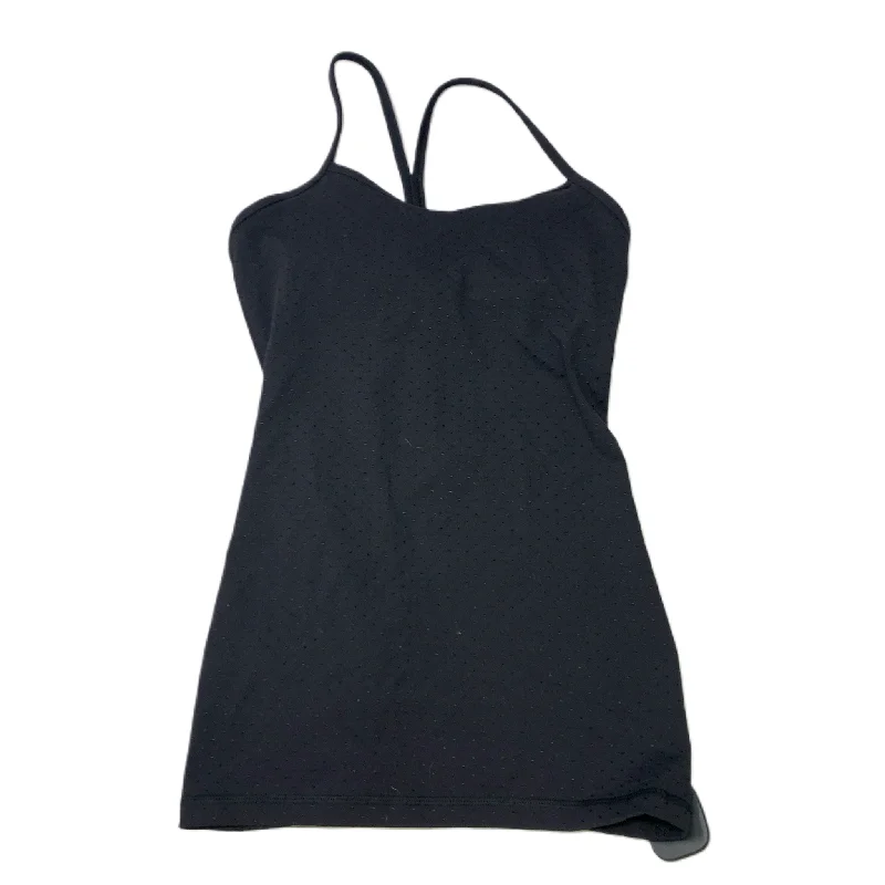 Black  Athletic Tank Top By Lululemon  Size: S