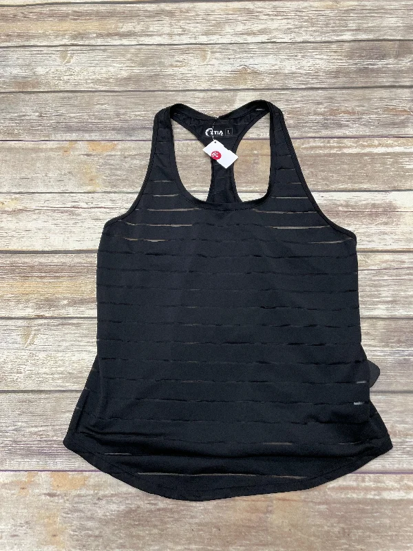 Black Athletic Tank Top Zyia, Size L