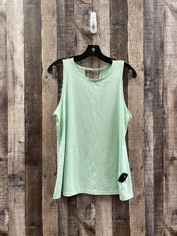 Green Athletic Tank Top Ideology, Size L