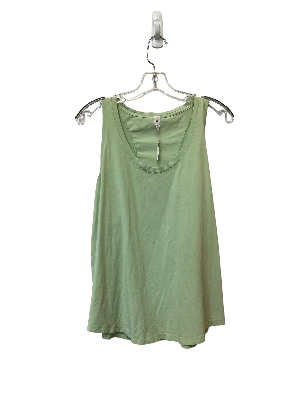 Green Athletic Tank Top Lululemon, Size 12