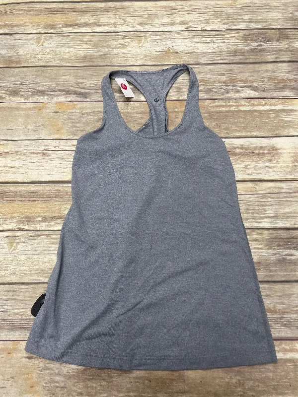 Grey Athletic Tank Top Lululemon, Size 8