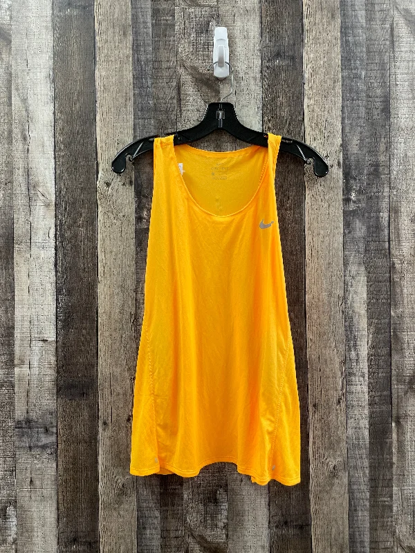 Orange Athletic Tank Top L Agence, Size L