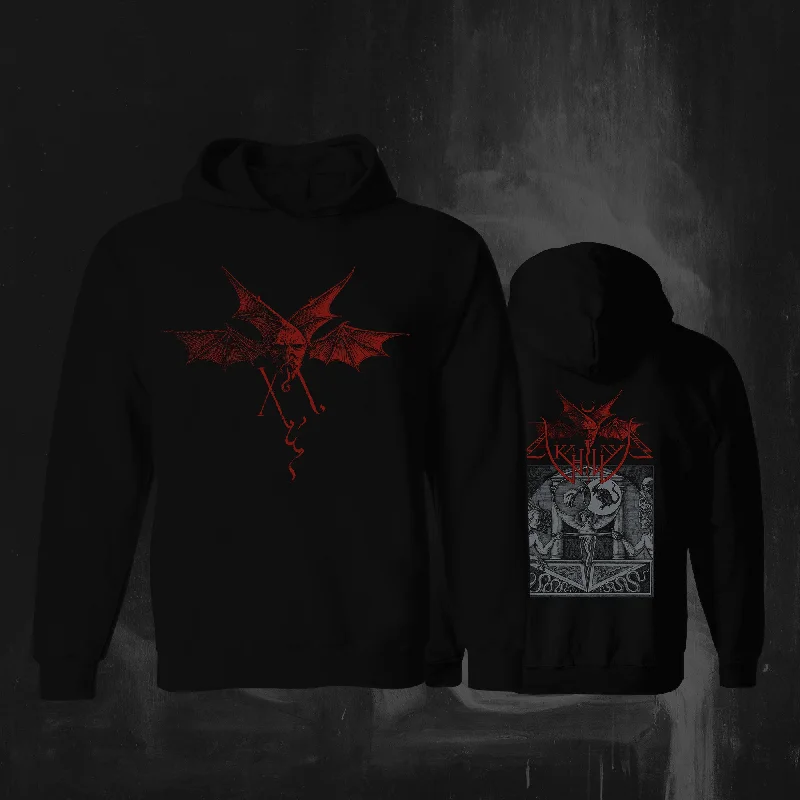 Akhlys ""The Demonic Mirror"" Pullover Hoodie