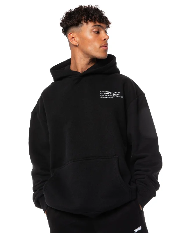 Community Hoodie - Black