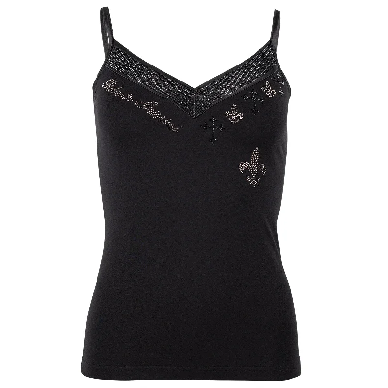 Damen-TOP-LUXURY-black