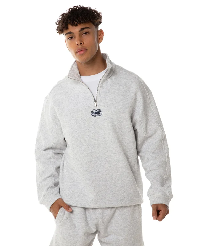 Global Athletics 1/4 Zip - Grey