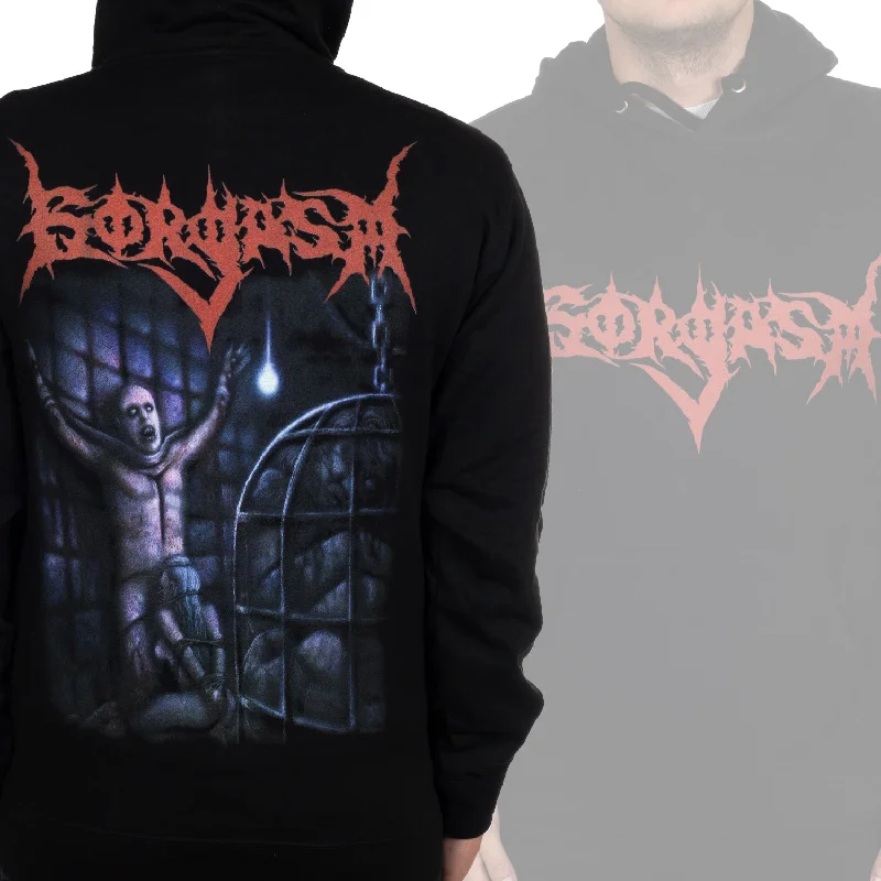 Gorgasm ""Stitched Oral Asphyxia"" Pullover Hoodie