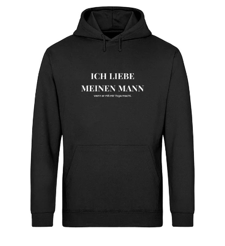 Ich liebe meinen Mann Bio Hoodie Unisex