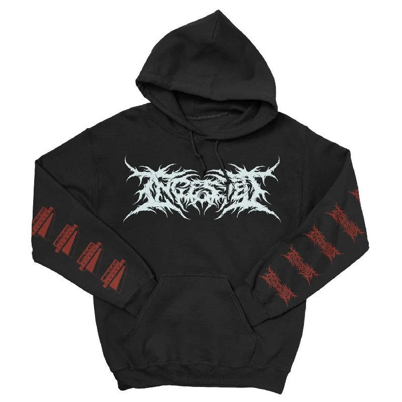 Ingested ""The Tide Of Death And Fractured Dreams"" Pullover Hoodie