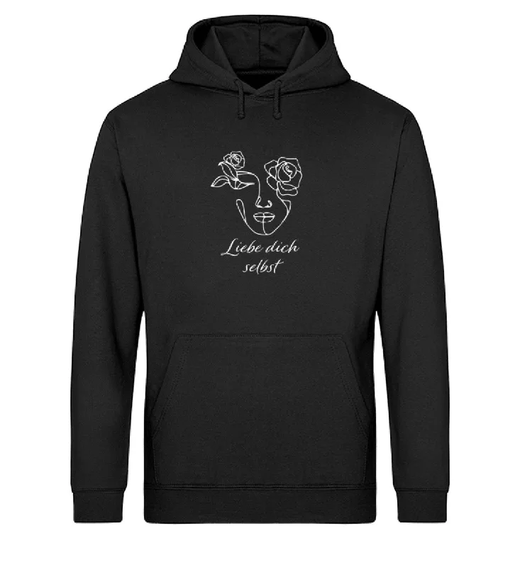 Liebe dich selbst Bio Hoodie Unisex