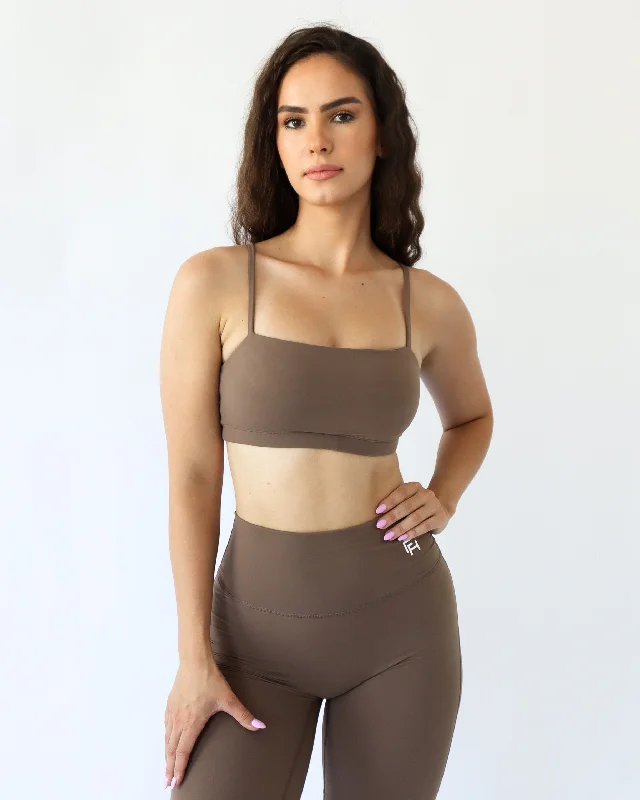 BANDEAU SPORTS BRA - Oak