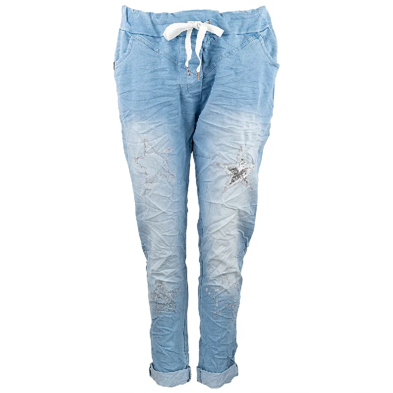 Carmen Jeans Blau