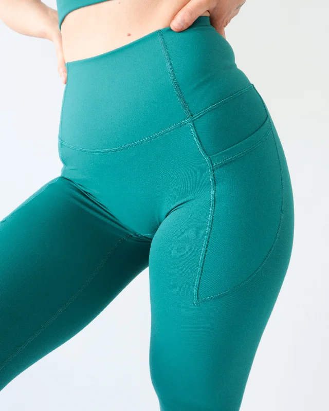 PERFORMANCE POCKET LEGGINGS - Ocean