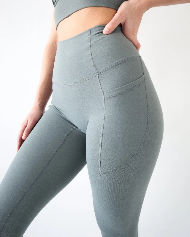 PERFORMANCE POCKET LEGGINGS - Shadow