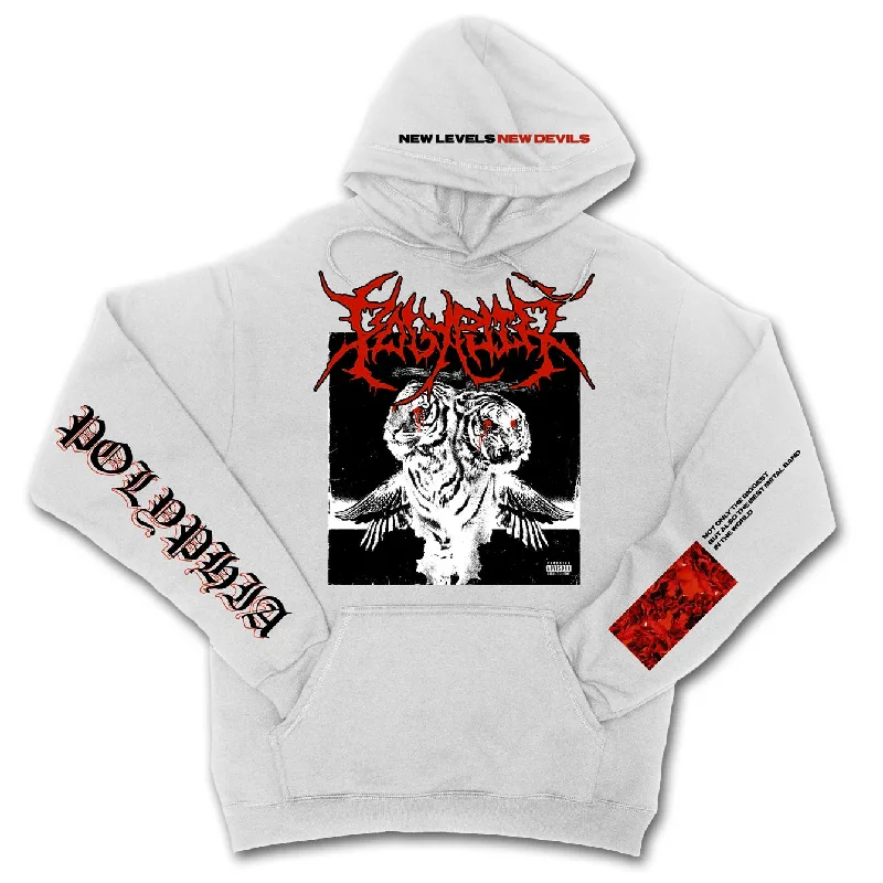 Polyphia ""White Tiger"" Pullover Hoodie