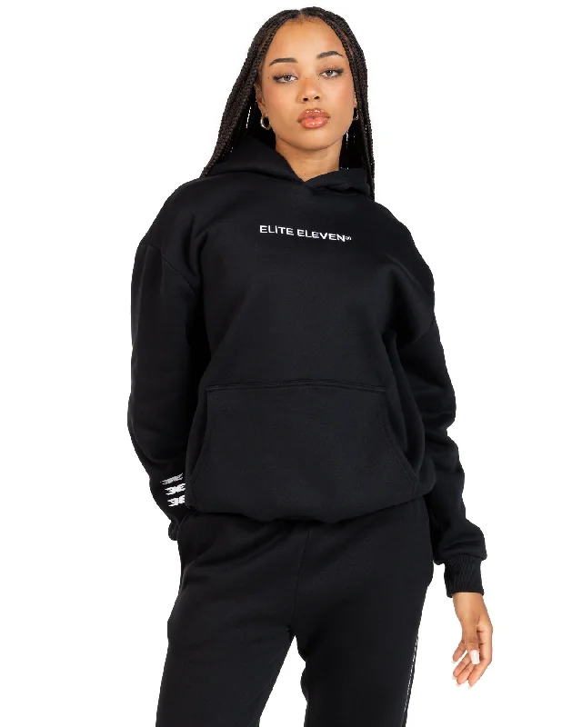 Registered Hoodie - Black/White