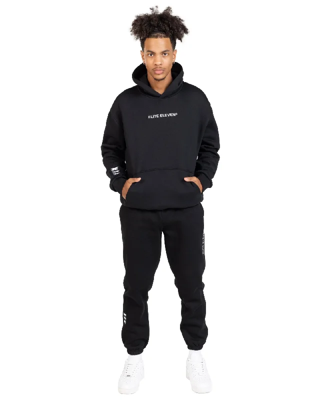 Registered Hoodie - Black/White