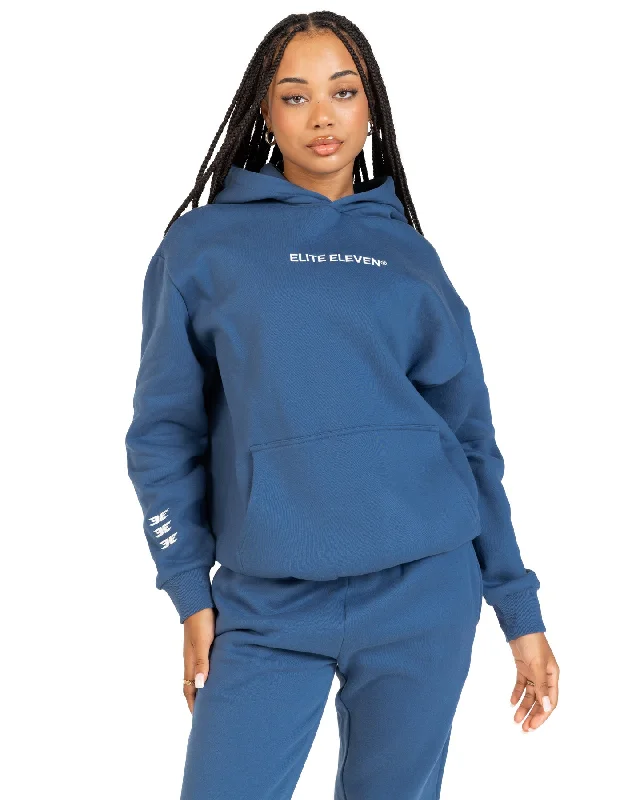 Registered Hoodie - Mid Blue