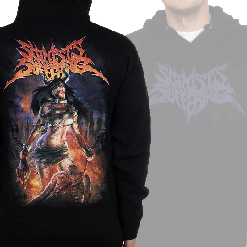 So This Is Suffering ""Horned Harlot"" Pullover Hoodie