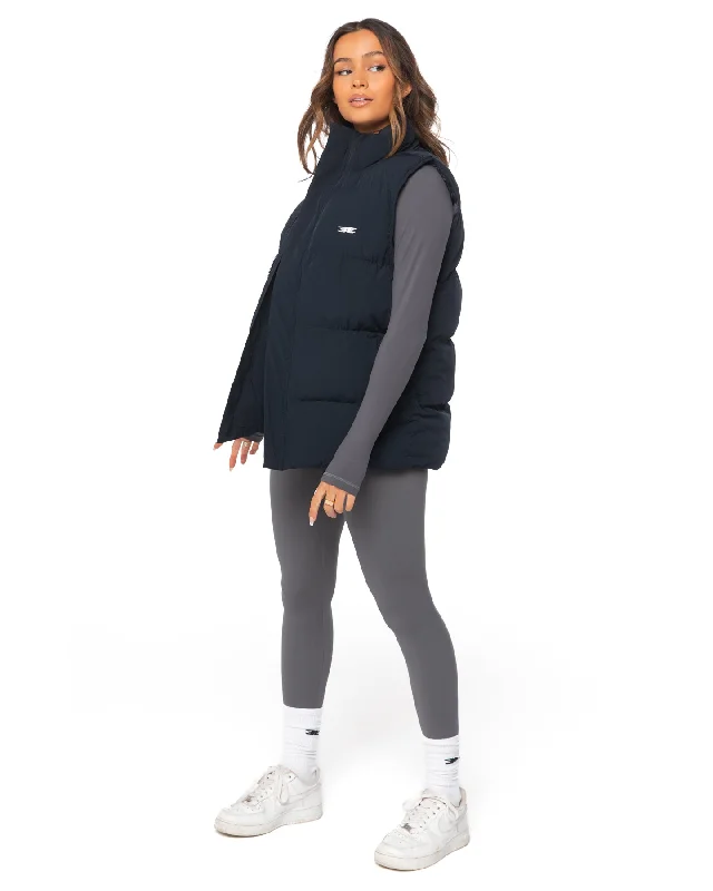 Unisex Puffer Vest - Navy