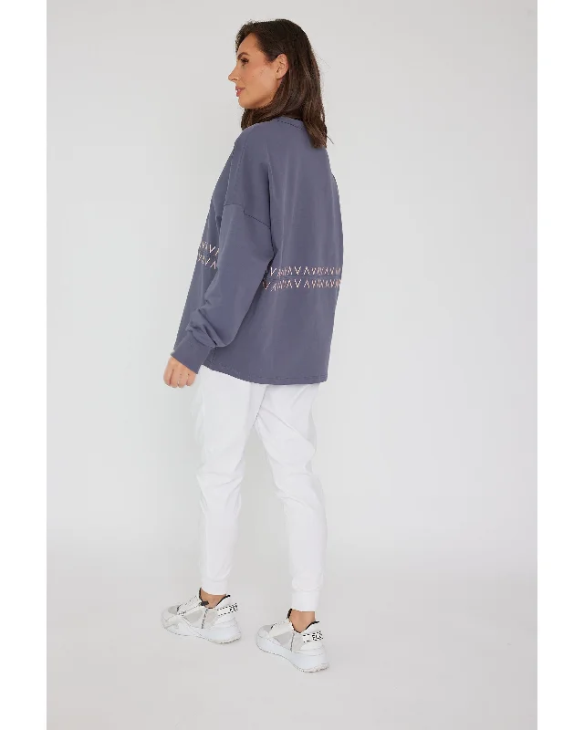 Alexandra Penex Long Sleeve - Slate