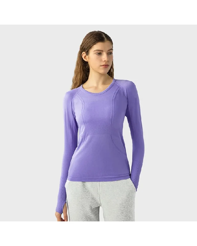 Fearless Club Inspire Long Sleeve Top - Lilac