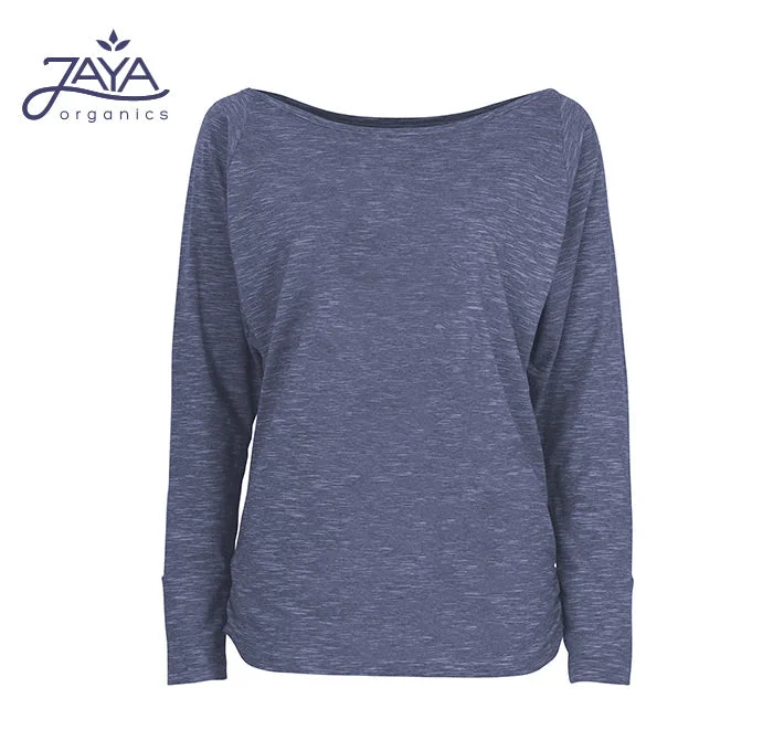 Jaya Yanti Yoga Longsleeve - nightbluemelange