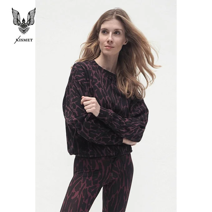 Kismet Garuda Sweatshirt ruby marl skin