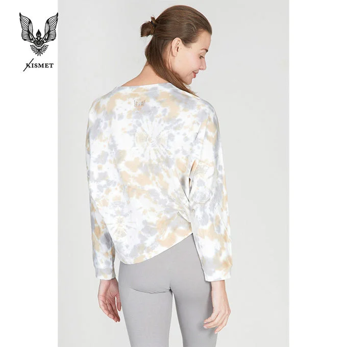 Kismet Harleen Sweater - stone sand batik