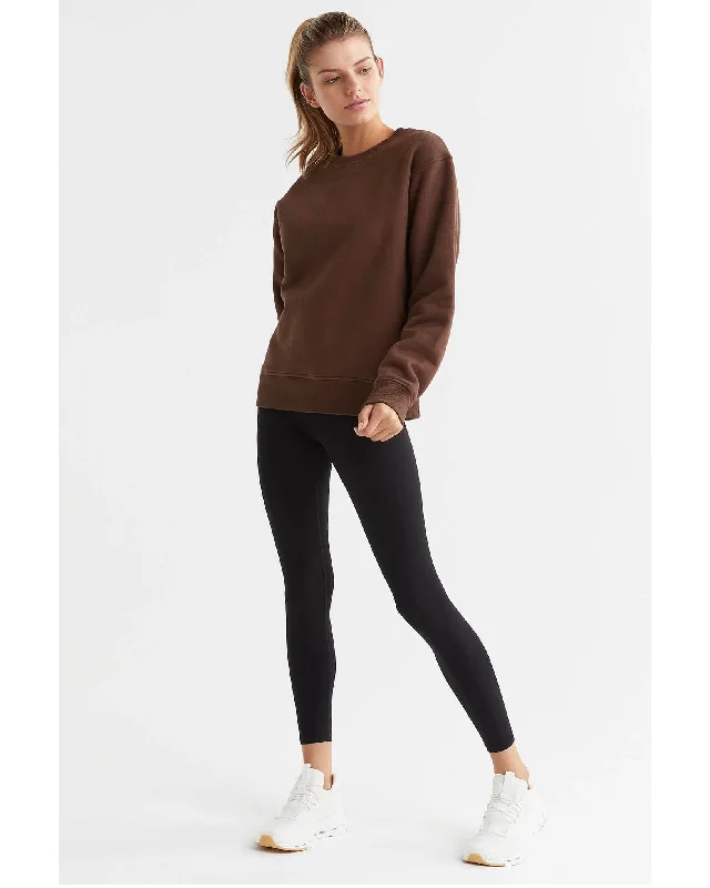 Lilybod Millie Classic Fleece Crew - Peppercorn