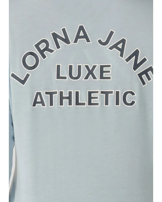 Lorna Jane Lotus Limited Edition Long Sleeve Top - Toulouse Blue